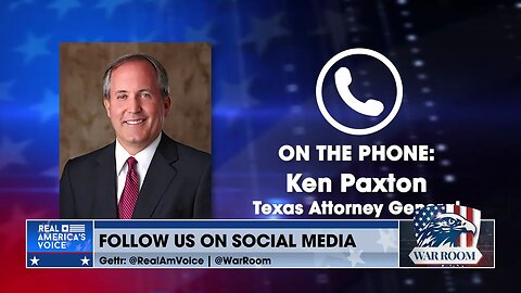Texas AG Ken Paxton Reacts To Exploding Border Crisis.