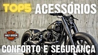 #Top5 ACESSÓRIOS para a sua moto custom - Harley Davidson