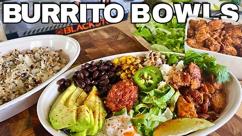 Burrito Bowls on the Blackstone Griddle