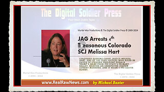 JAG Arrests 4th Colorado Treasonous SCJ Melissa Hart