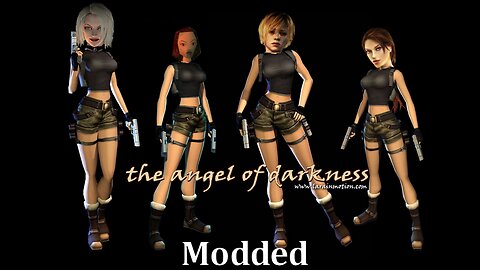 Tomb Raider Angel Of Darkness Modded ~ Silent Hill 3,Anniversary,TR1 Lara Croft.