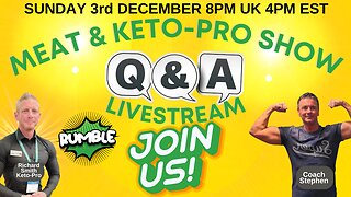 Meat and Keto-pro Show: Live Q&A