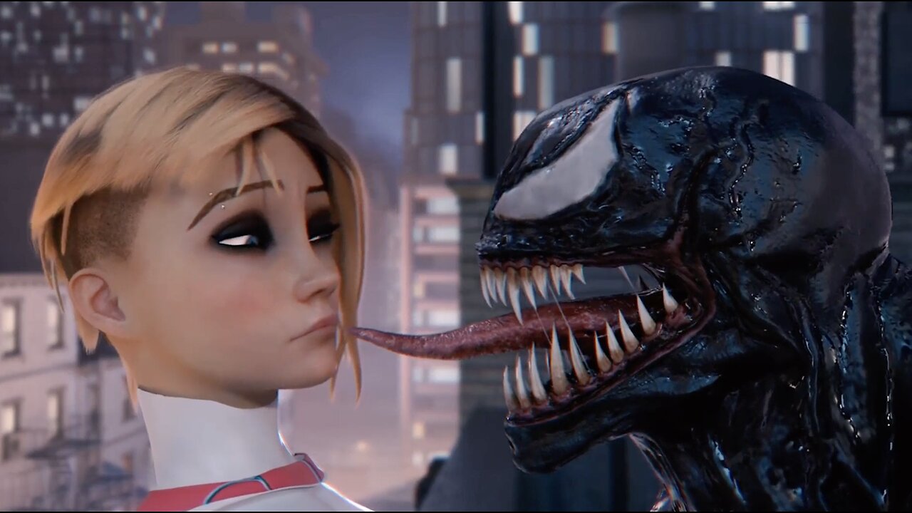 Venom meets Spider-Gwen Stacy