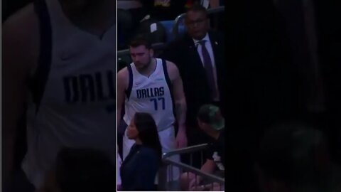 Luka Doncic wants to fight this Suns fan. #shorts #nba