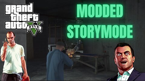 GTA 5 - STORYMODE MODDED GAMEPLAY PT.2 !