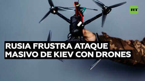 Rusia frustra ataque masivo de Kiev con drones y destaca que la mayoría son de origen occidental