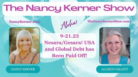 Nesara/Gesara! USA and Global Debt has Been Paid Off!