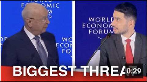 Klaus Schwab Gets An Unexpected Response From Guest At The WEF