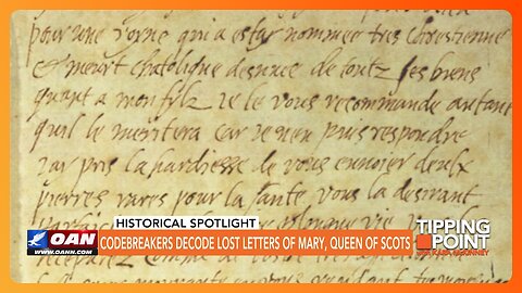 Codebreakers Decode Lost Letters of Mary, Queen of Scots | TIPPING POINT 🟧