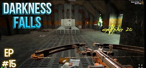 Darkness Falls Alpha 20 | Secret Underground Research Station! | Episode 15