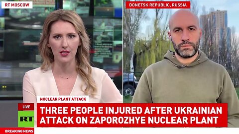 🚨💥 BREAKING: Europe’s Largest NUCLEAR Power Station HIT W/ 3 Ukrainian Kamikaze Drones - 3 Employees Wounded (4.7.24)
