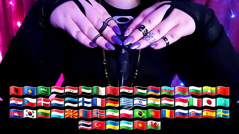 [ASMR] Sister in 46 different languages 🤗🌍❤