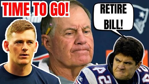 BILL BELICHICK RETIRE! Tedy Bruschi GIVES UP on Patriots Coach! Mac Jones SHORT LEASH NIGHTMARE!