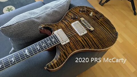 Guitar Demo 2020 PRS McCarty 10 top in Yellow Tiger