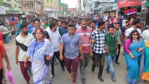 বাংলাদেশ আওয়ামী লীগ ময়মনসিংহ অনি ভাইয়ের জন সর্মথন জনসমূদ্র