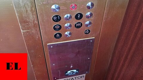 Dated and Crappy Dover Oildraulic Hydraulic Elevators - Boomtown Casino (Biloxi, MS)