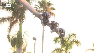 New safety crossing signals being placed on US 41