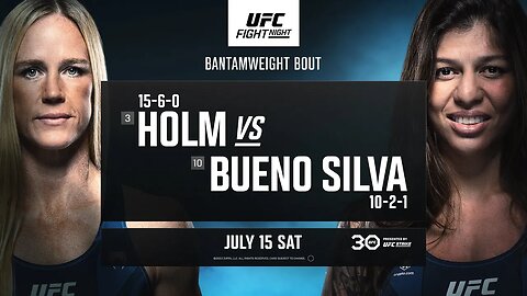 UFC Vegas 77: Holm vs Bueno Silva - July 15 | Fight Promo