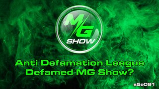 Anti Defamation League Defamed MG Show?