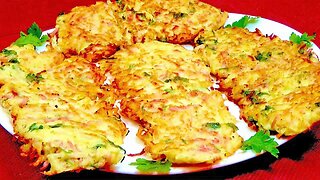 Just grate the potatoes! I have never eaten such delicious potatoes! Easy and cheap!
