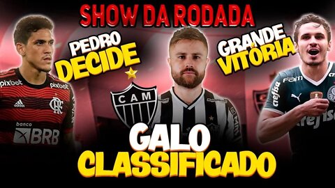 🤩 VITÓRIA DO GALO 🔥 FLAMENGO RESPIRA 🧐 PALMEIRAS ENCOSTA