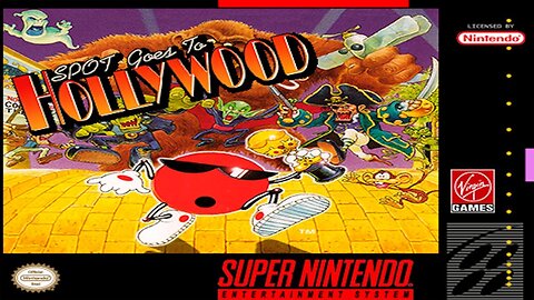 UNRELEASED PROTOTYPE: Spot Goes To Hollywood for the SNES - Gameplay of Isometric Platformer