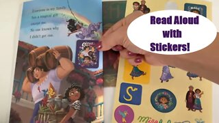 ENCANTO PLAY STICKERS MIRABEL’S DISCOVERY KIDS READ ALOUD STORYTIME
