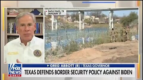 Texas Gov Abbott: Razor Wire Is Working!