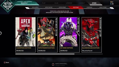 Apex Legends Season 7 Y Is The Prowler In Legedary Drop!?!