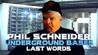 Phil Schneider's Last Speech - Alien Bases