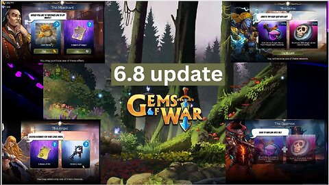 Gems Of War New Update 6.8 affects on Gnome a Palooza? #short