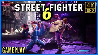 Street Fighter 6 Gameplay (4K)