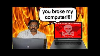 Scammer RAGES After I Destroy His Computer!