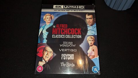 The Alfred Hitchcock Classics Collection 4K, UK edition