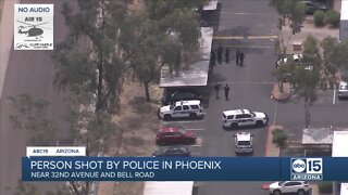 Person shot by Phoenix officers near 33rd Avenue and Bell Road