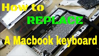 Unibody Macbook Pro Keyboard Replacement - Liquid Spill Damage Repair by Rossmann Group