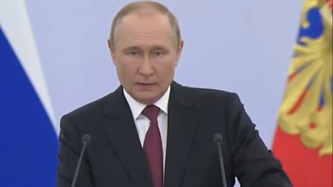 プーチン大統領演説 ロシアウクライナ4州併合 9.30演説 ~日本語吹替~