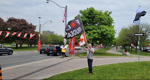 2024 05 18 Protest Lakeshore Blvd Toroto