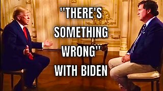“Do you think Biden will STAY in the RACE?” - Trump answers Tucker with the TRUTH!