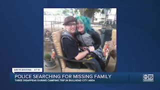 Kingman police searching for missing family