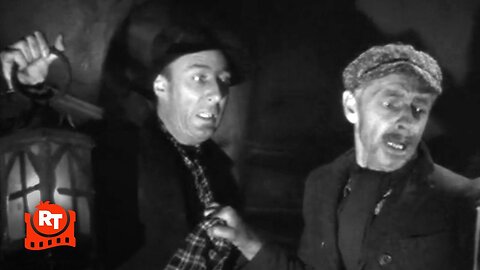 Frankenstein Meets the Wolfman (1943) - The Wolfman Resurrected Creepy Scene