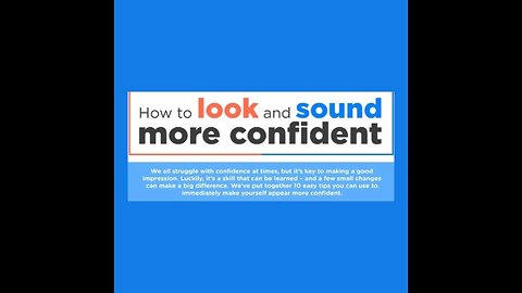 Look and Sound More Confident