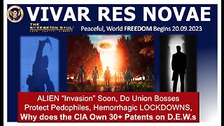 REVOLUTION in the Air, ALIEN “Invasion”, Hemorrhagic Fever LOCKDOWNS, CIA has Dozens of DEW Patents