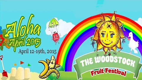 Woodstock Fruit Festival Hawaii Banana Commander Vision!