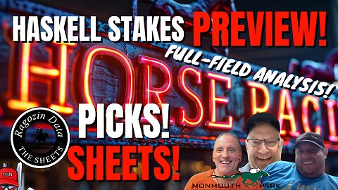 Horse Racing Picks from Monmouth Park – Grade 1 Haskell Stakes!