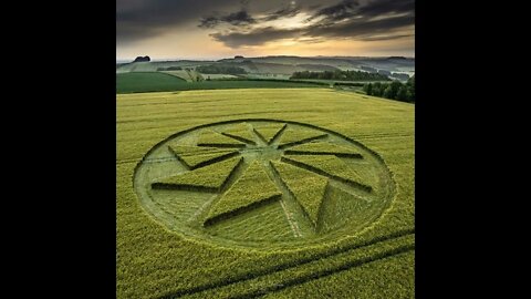 Crop Circle ~ White Horse at Hackpen Hill Wiltshire UK ~ June 19, 2022