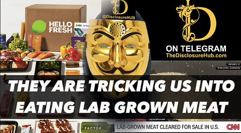 😡 THEY ARE TRICKING US INTO EATING LAB GROWN MEAT!