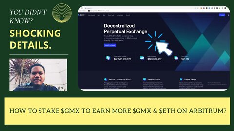 How To Stake $GMX To Earn More $GMX & $ETH On Arbitrum?