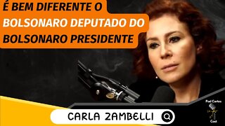 O TEMPERAMENTO DO BOLSONARO É DIFÍCIL CARLA ZAMBELLI [+ PAULO CRUZ] - Flow #71