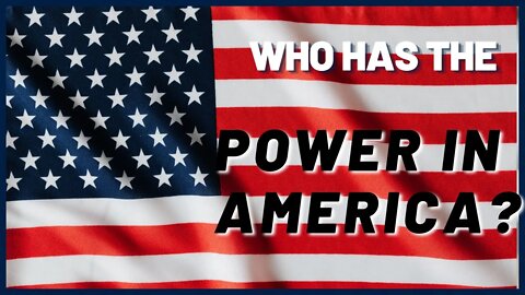 ✅WHO HAS THE POWER IN AMERICA❓ WHO REALLY IS THE PRESIDENT OF THE UNITED STATES❓ ✅